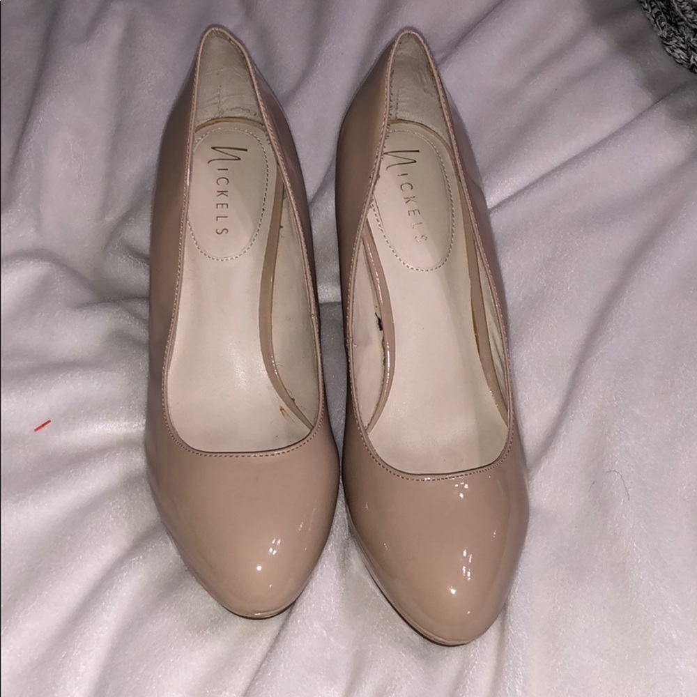 nude Nickels heels!